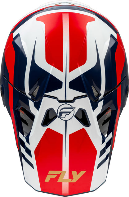 Мотокрос каска FLY RACING Formula CP Krypton - Red/White/Navy
