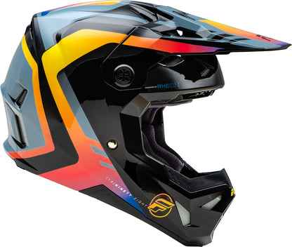 Мотокрос каска FLY RACING Formula CP Krypton - Grey/Black/Electric Fade