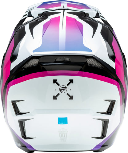 Мотокрос каска FLY RACING Formula CP Krypton - White/Black/Purple
