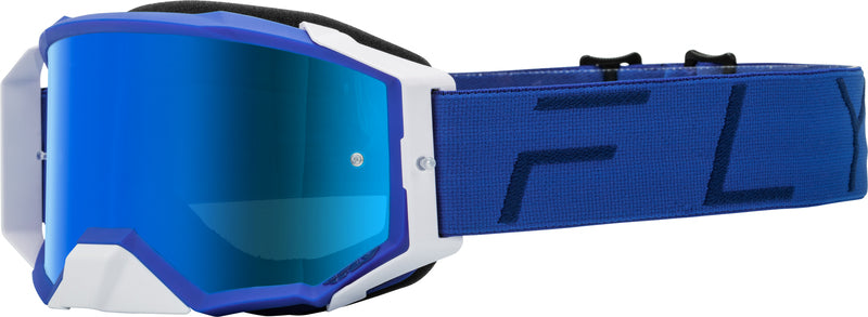 Мотокрос очила FLY RACING Zone Pro Grey - Sky Blue Lens