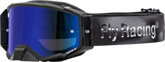 Мотокрос очила FLY RACING Zone Elite Black/Grey Camo - Dark Blue/Smoke Lens