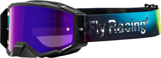 Мотокрос очила FLY RACING Zone Elite Fuschia/Electric Blue/Hi-Vis/Magenta - Teal/Smoke Lens