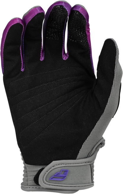 Детски мотокрос ръкавици FLY RACING F-16- Grey/Pink/Purple