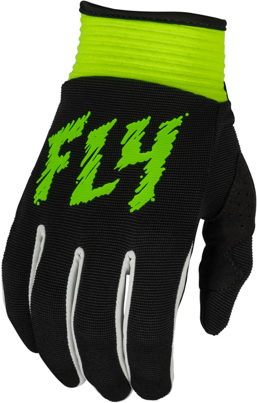Детски мотокрос ръкавици FLY RACING F-16- Black/Neon Green