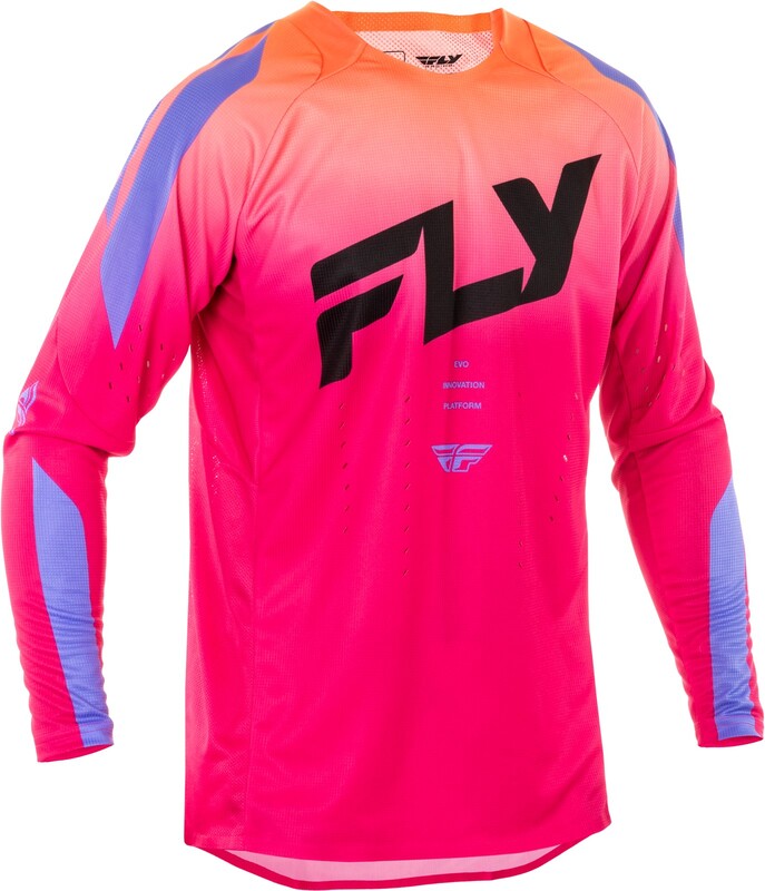Мотокрос блуза FLY RACING Evolution DST - Pink/Lavender/Black 2025