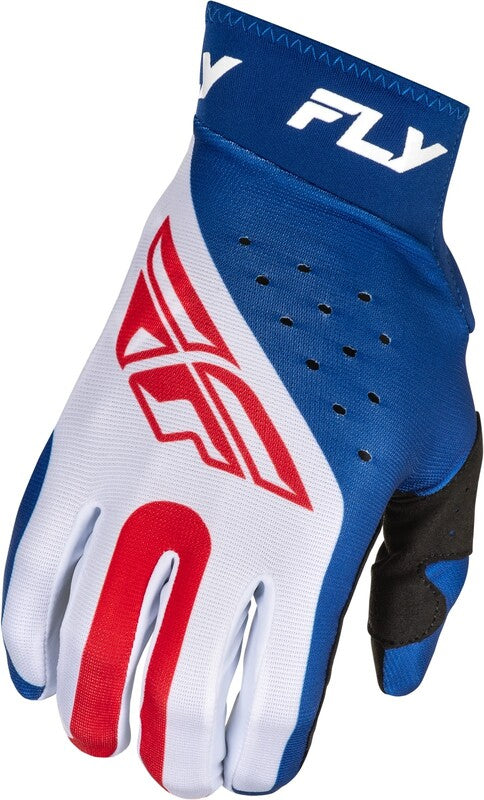 Мотокрос ръкавици FLY RACING Pro Lite- Red/White/Blue 2025