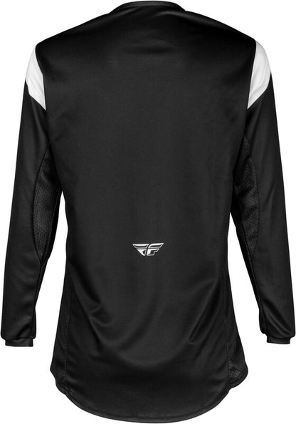 Детска мотокрос блуза FLY RACING Kinetic Stoke- Black/White 2025