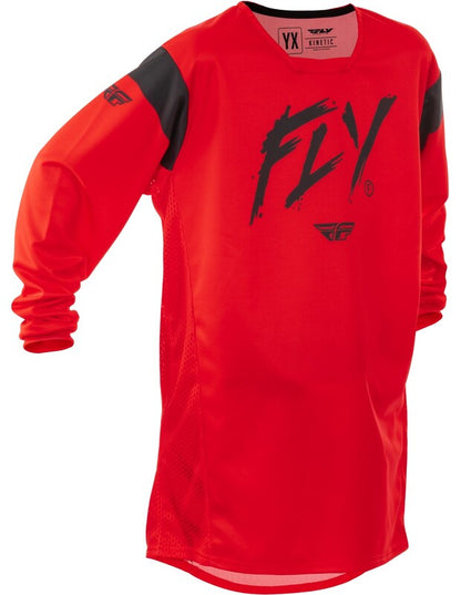 Детска мотокрос блуза FLY RACING Kinetic Stoke- Red/Black 2025