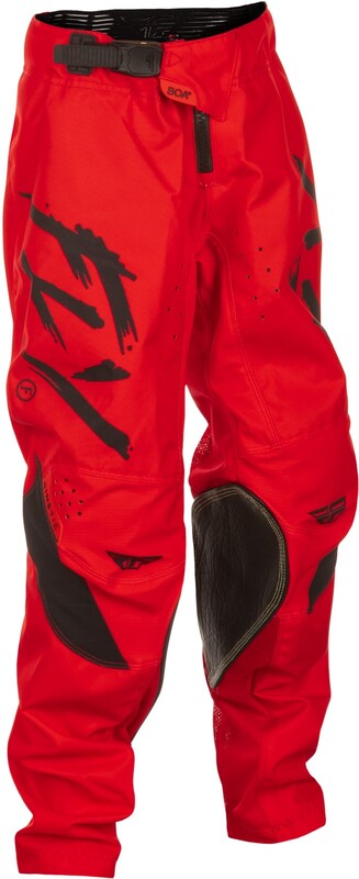 Детски мотокрос брич FLY RACING Kinetic Stoke-Red/Black 2025