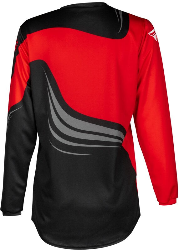 Детска мотокрос блуза FLY RACING F-16 Riding - Black/Red/White 2025