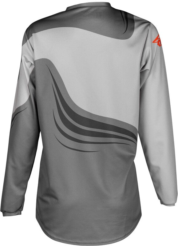 Детска мотокрос блуза FLY RACING F-16 Riding - Grey/Orange 2025
