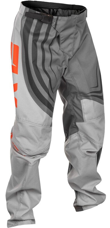Детски мотокрос брич FLY RACING F-16 Riding- Grey/Orange 2025