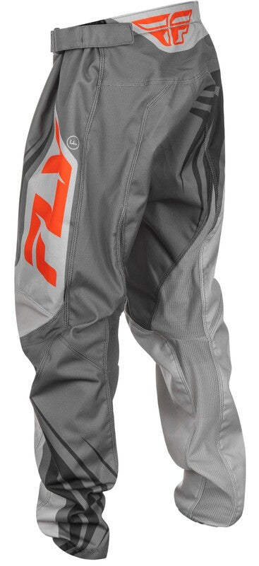 Детски мотокрос брич FLY RACING F-16 Riding- Grey/Orange 2025
