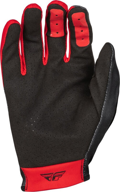 Детски мотокрос ръкавици FLY RACING Lite - Black/Red 2025