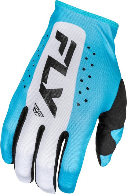 Детски мотокрос ръкавици FLY RACING Lite - Blue/White/Black 2025