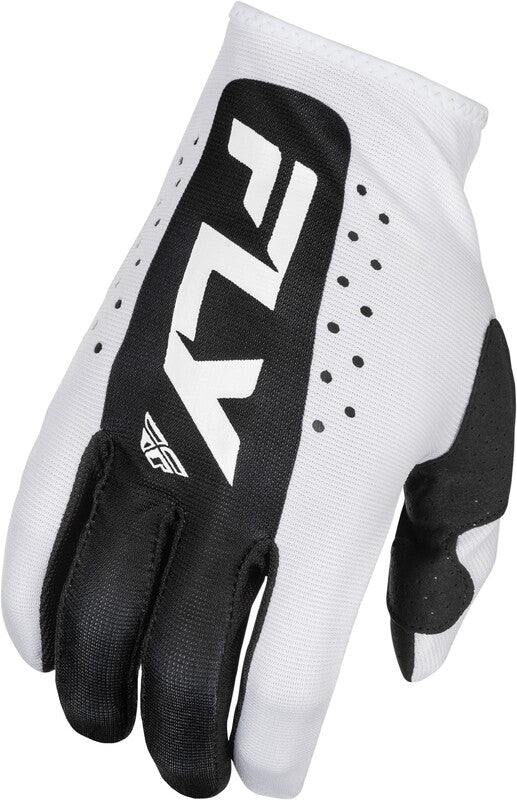 Мотокрос ръкавици FLY RACING Lite- White/Black 2025