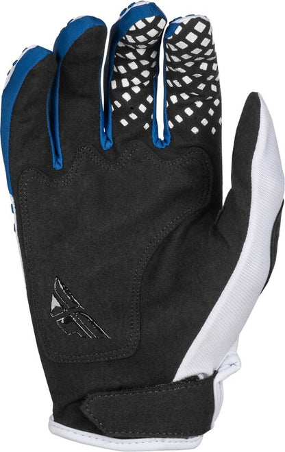 Детски мотокрос ръкавици FLY RACING Kinetic Center- White/Navy 2025
