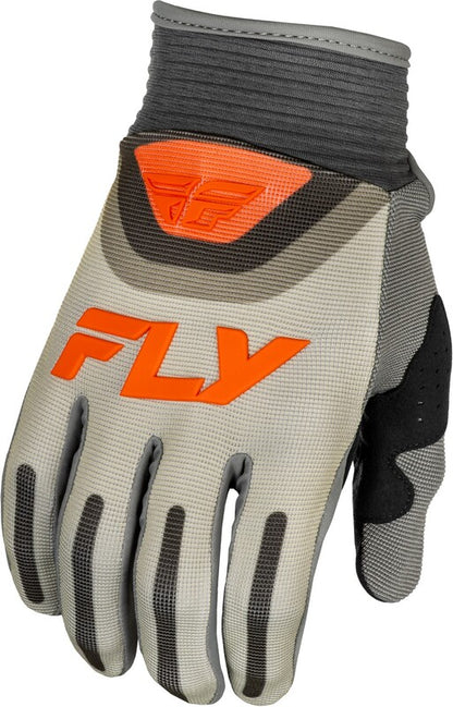 Детски мотокрос ръкавици FLY RACING F-16- Grey/Orange 2025