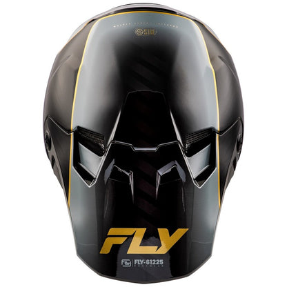 Мотокрос каска FLY RACING Formula CC L.E. Underglow - Black/Grey/Gold 2025