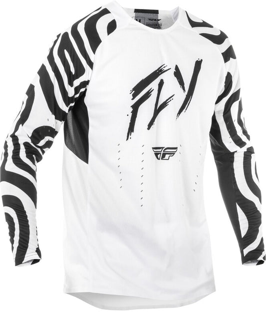 Мотокрос блуза FLY RACING Evolution DST L.E. Abyss - White/Black 2025