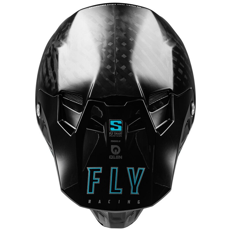 Детска мотокрос каска FLY RACING Formula S Carbon Solid Helmet - Black 2025