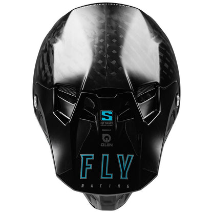 Детска мотокрос каска FLY RACING Formula S Carbon Solid Helmet - Black 2025
