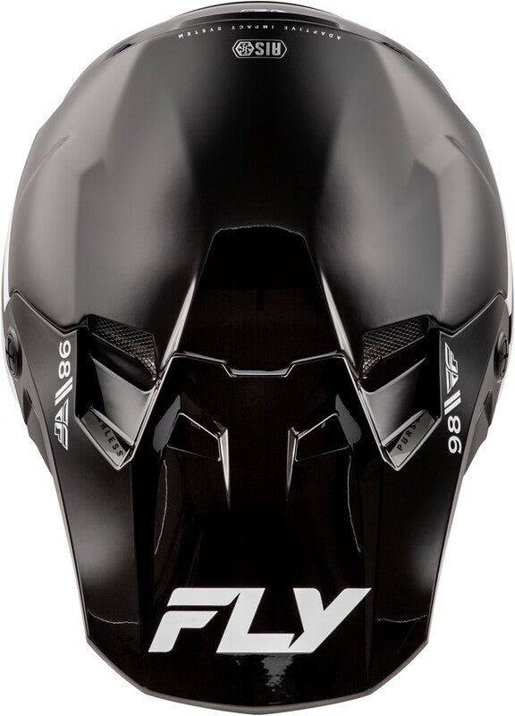 Мотокрос каска FLY RACING Formula CC Objective - Black/White 2025