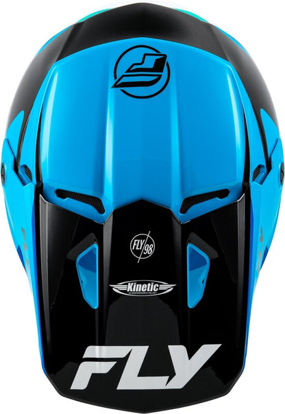 Мотокрос каска FLY RACING Formula Kinetic Rally-Blue/Black/White 2025