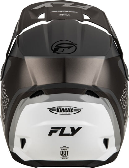 Мотокрос каска FLY RACING Formula Kinetic Rally-Matte Grey/Black/White 2025