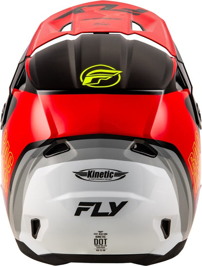 Мотокрос каска FLY RACING Formula Kinetic Rally-Red/Black/White 2025