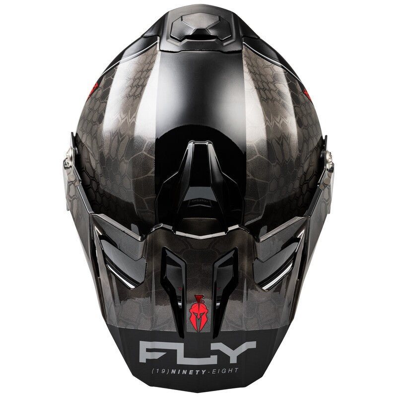 Ендуро каска FLY RACING Trekker Conceal-Black/Grey/White 2025