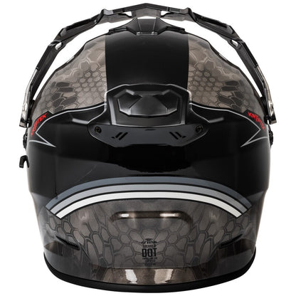 Ендуро каска FLY RACING Trekker Conceal-Black/Grey/White 2025