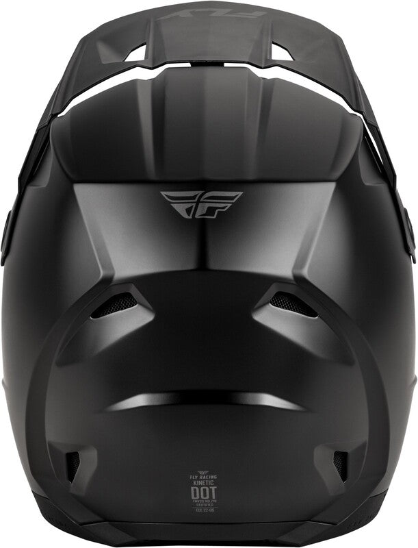 Детска крос каска FLY RACING Kinetic Solid - Matte Black 2025