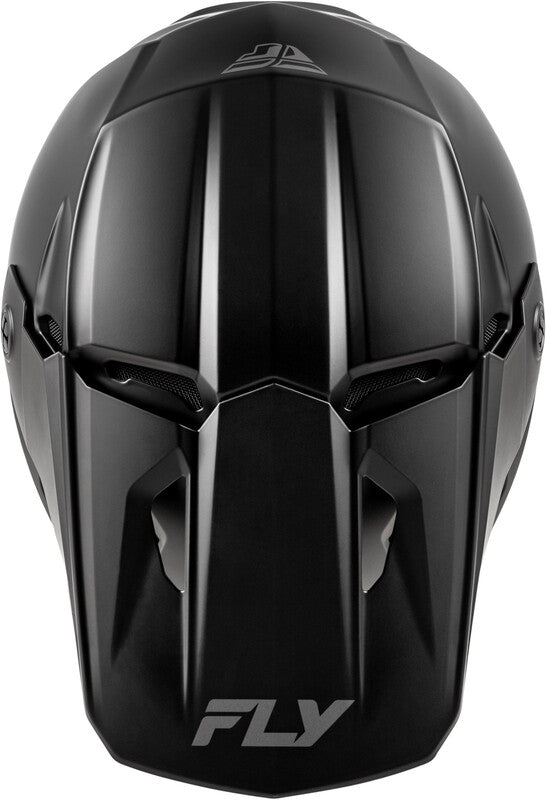 Детска крос каска FLY RACING Kinetic Solid - Matte Black 2025