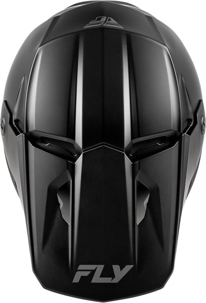 Детска крос каска FLY RACING Kinetic Solid - Matte Black 2025