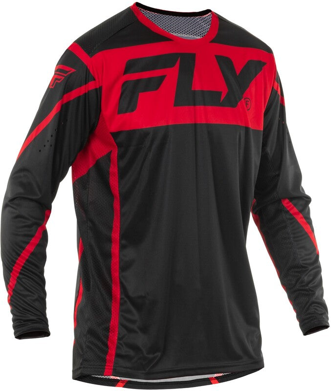Мотокрос блуза FLY RACING Lite- Black/Red 2025