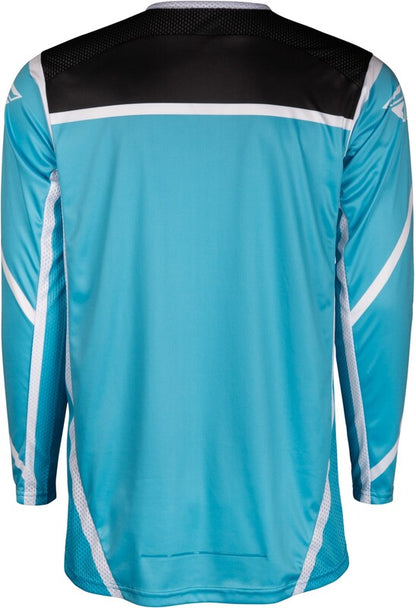Мотокрос блуза FLY RACING Lite- Blue/White/Black 2025