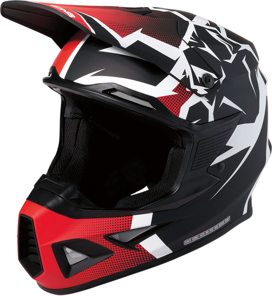 Мотокрос каска MOOSE RACING FI AGROID RED