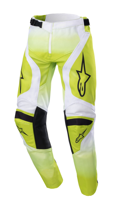 Детски мотокрос брич ALPINESTARS RACER PUSH YELLOW/WHITE