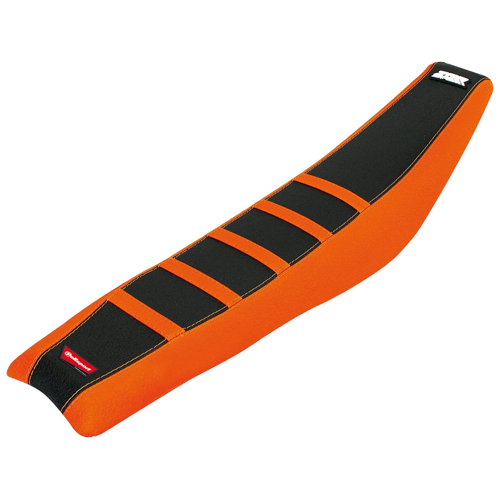 Калъф за седалка тип зебра Polisport KTM SX-SXF - 2019-21 / EXC/EXC-F - 2020-21 Orange/Black