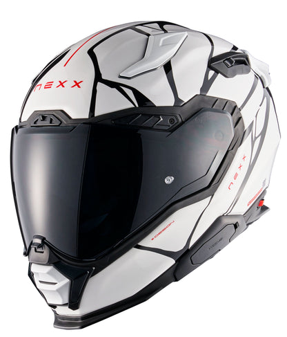 Каска NEXX X.WST3 B-SIDE WHITE BLACK