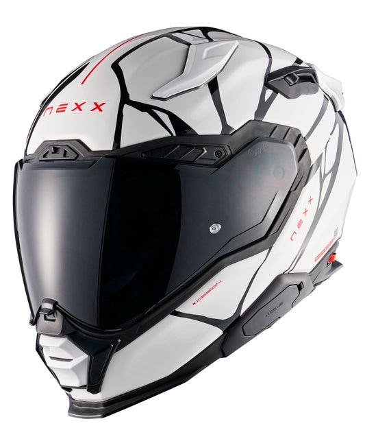 Каска NEXX X.WST3 B-SIDE WHITE BLACK
