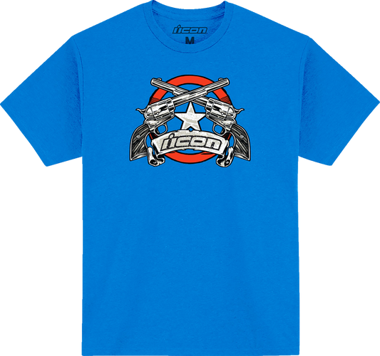 Тениска ICON Tejas Libre™ Royal Blue