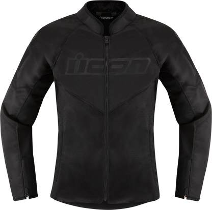 Дамско текстилно мото яке ICON HOOLIGAN CE BLACK