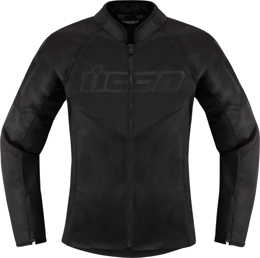 Дамско текстилно мото яке ICON HOOLIGAN CE BLACK