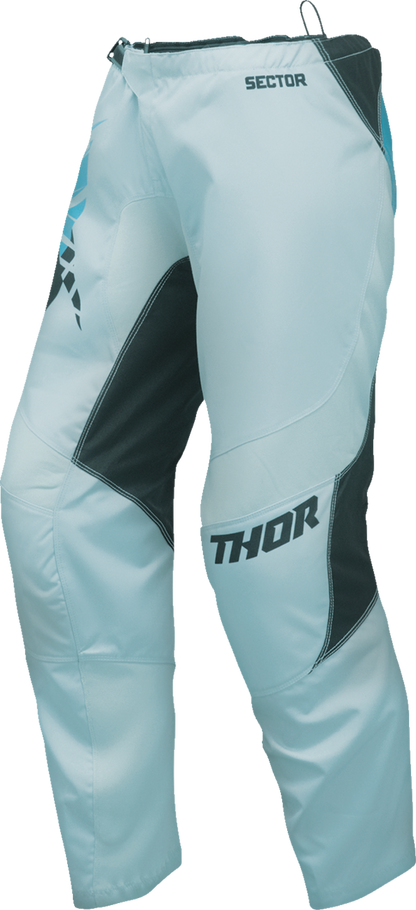Дамски мотокрос брич THOR WOMEN'S SECTOR SPLIT LIGHT BLUE