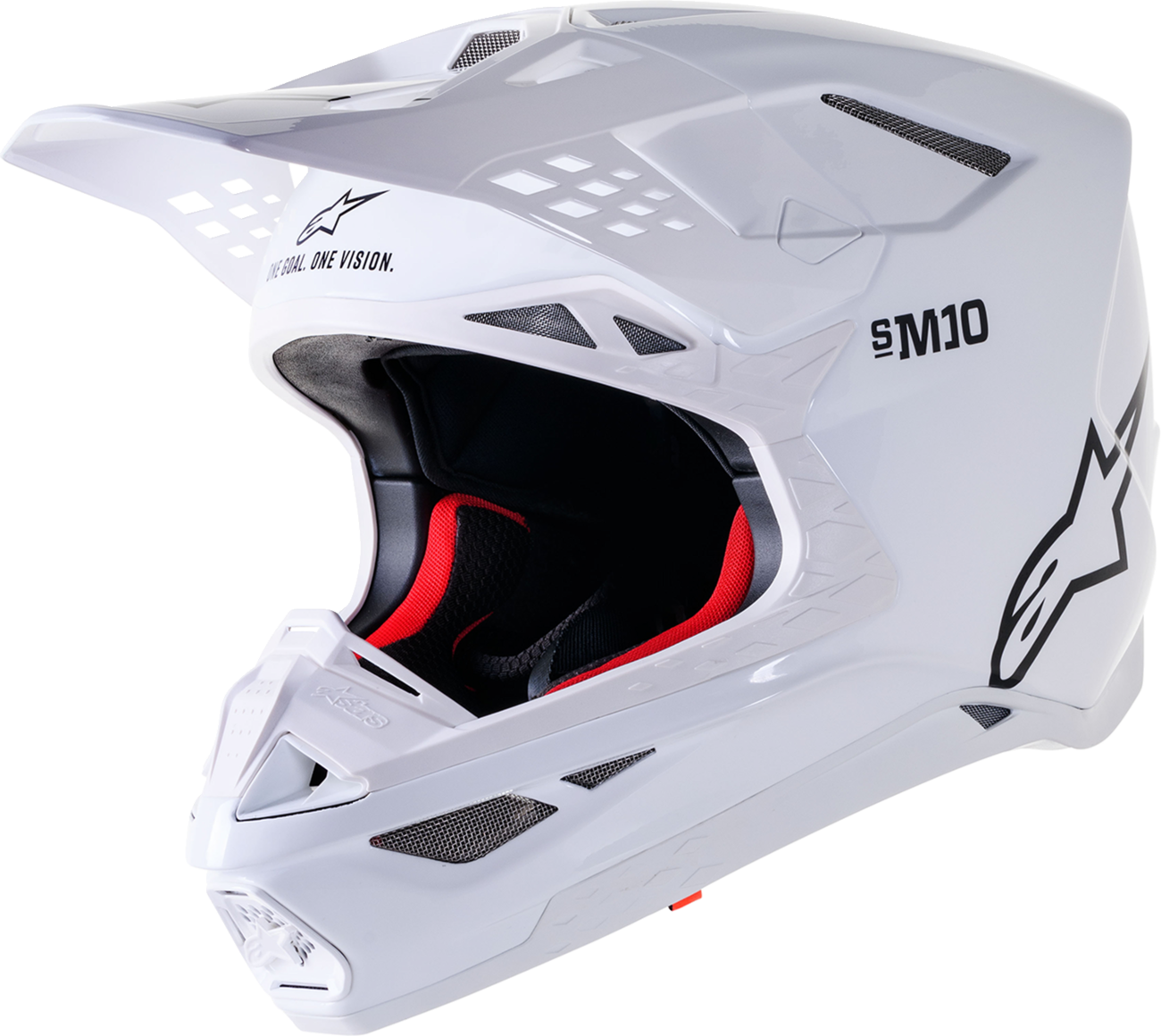 Мотокрос каска ALPINESTARS SM10 SOLID WHT