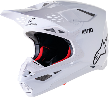 Мотокрос каска ALPINESTARS SM10 SOLID WHT