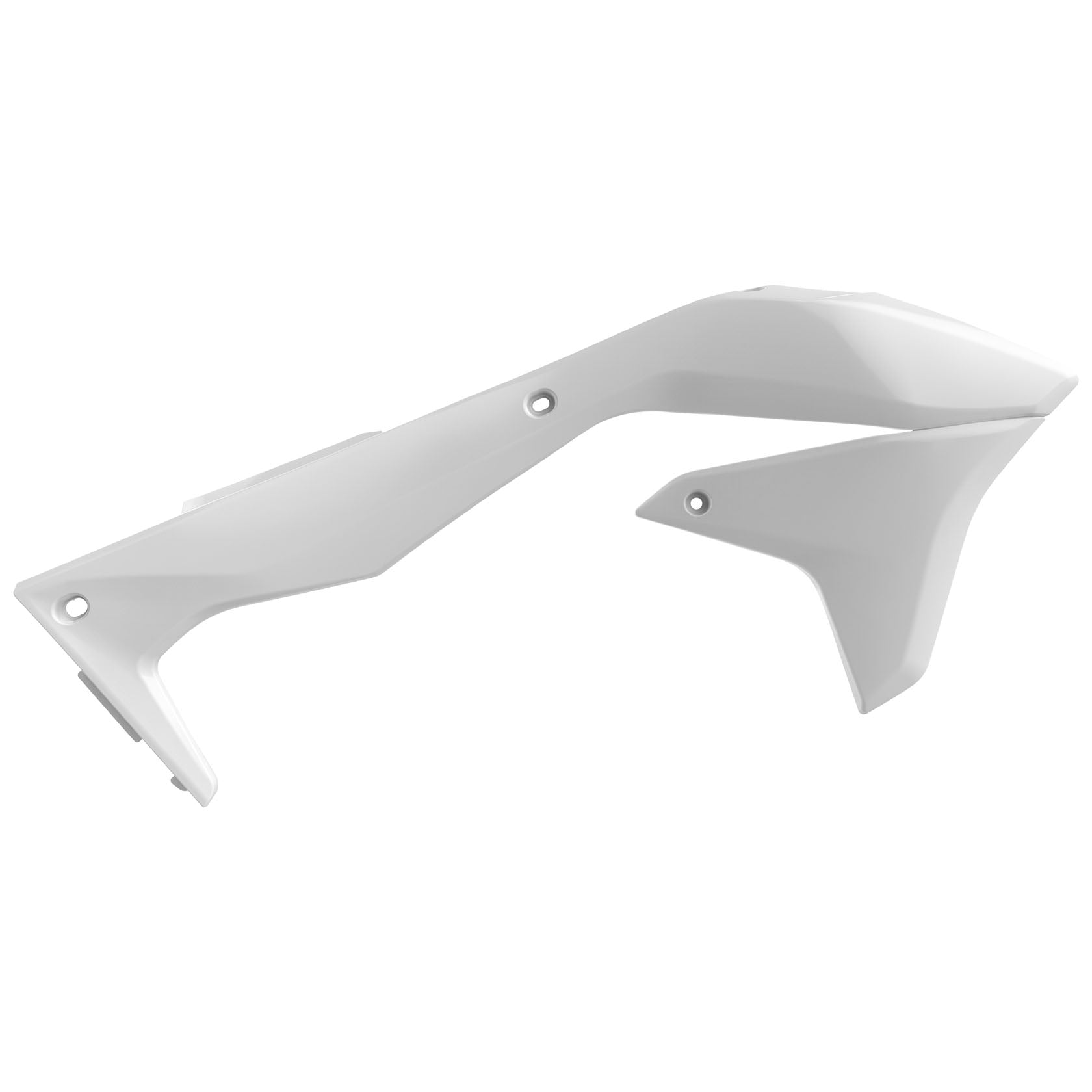 Пластмасови капаци за радиатор Polisport Kawasaki KX450F - 2016-18 White