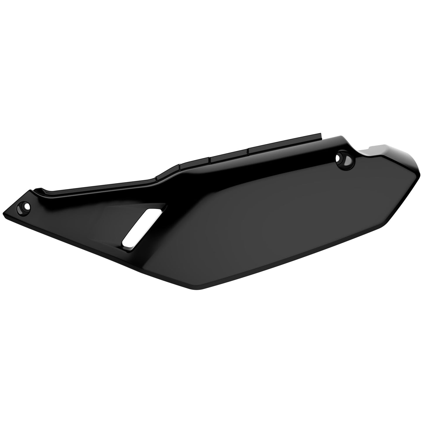 Странични панели Polisport за Kawasaki KLR 650 Ляв - 2008-21 Black